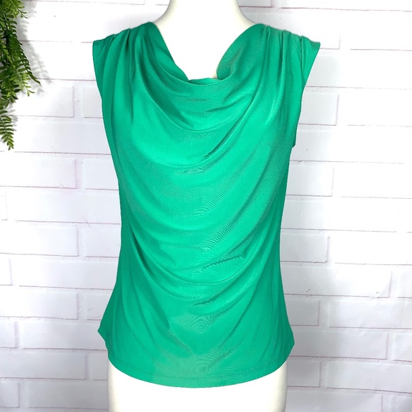 Jennie & Marlis Tops - |•JENNIE & MARLIS•| Scoop/Cowl Neck Top